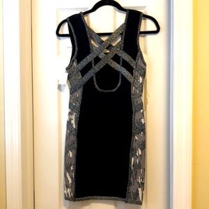 NWT WOW couture bandage mini dress